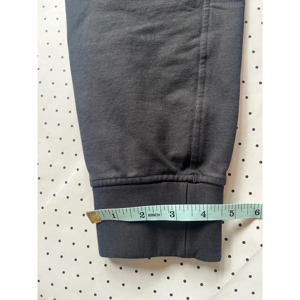 Lululemon Scuba High-Rise Jogger Black Cotton Blend Fleece Sweatpants Size 6